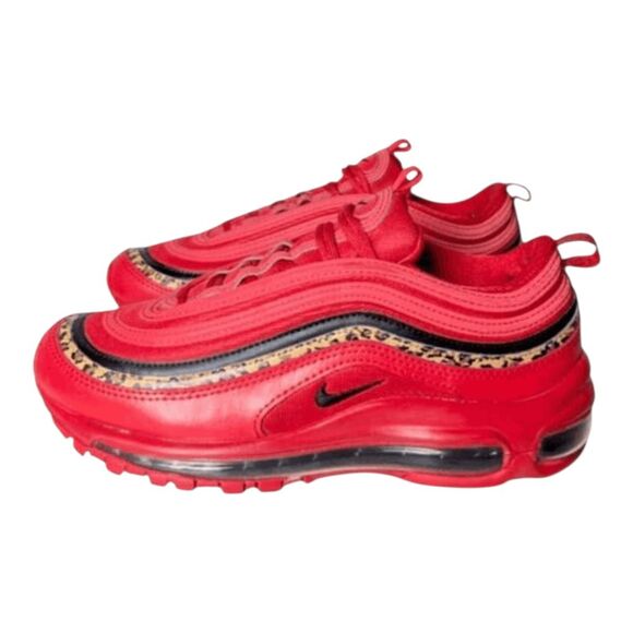 NIKE Air Max 97 'Leopard Pack Red' Running Shoes Size 7 - Picture 3 of 9